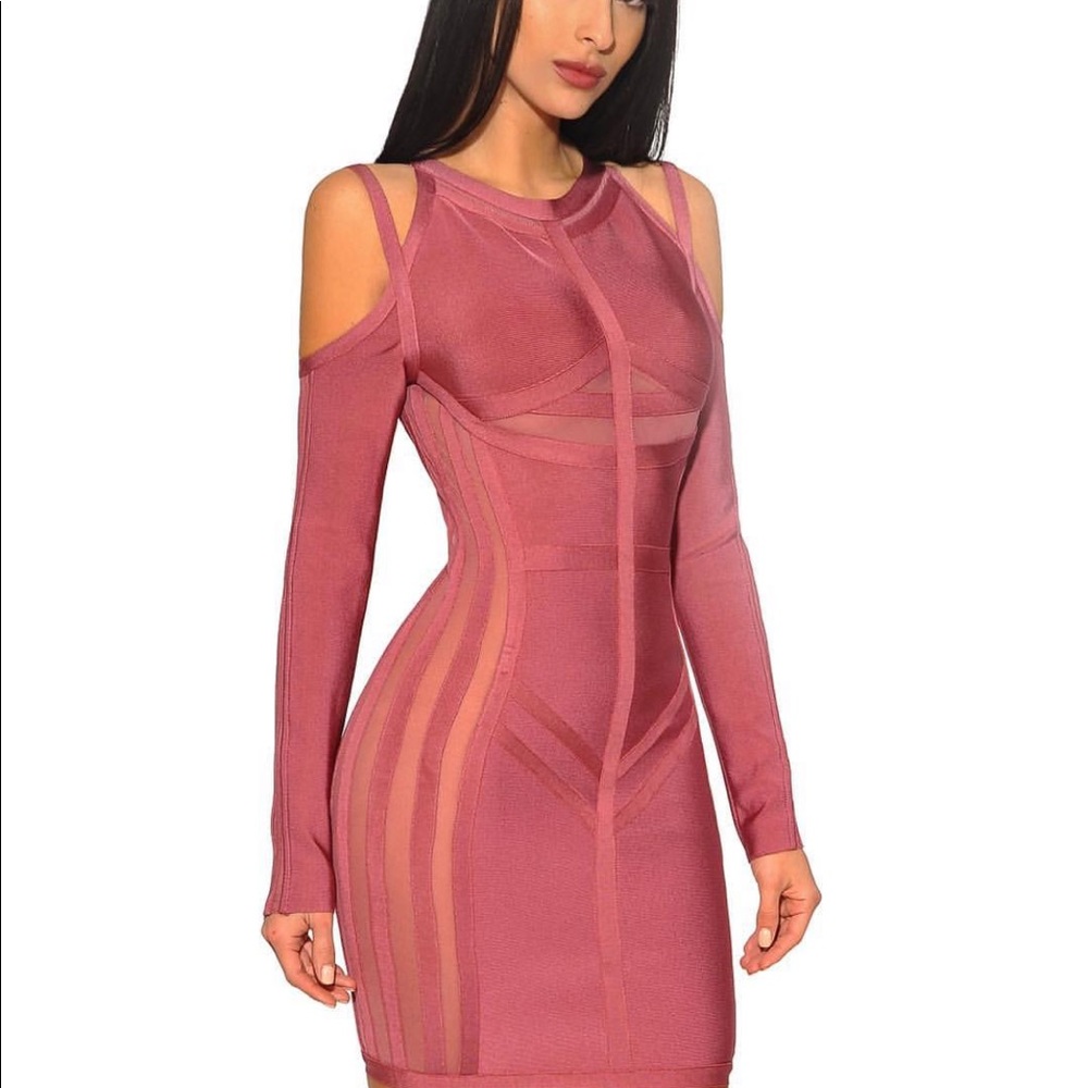 Miss Circle Bandage Dress